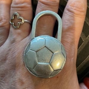 Tiffany & Co Soccer Key
Chain 925..Condition is pre owned Heavy key chain